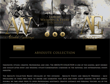 Tablet Screenshot of absolutecollection.co.za